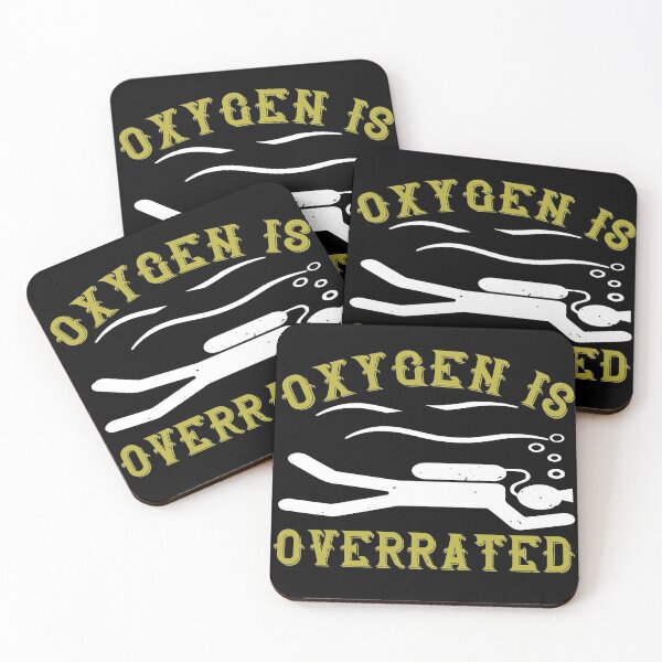 Item preview, Oxygen Is Overrated designed and sold by GoodVibeDesign.
