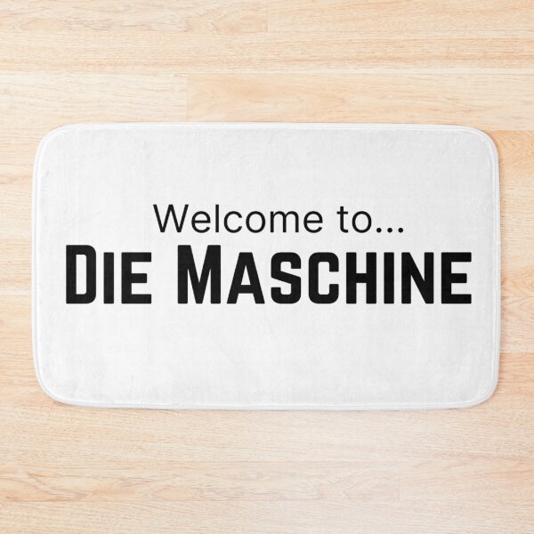 Item preview, Welcome to....Die Maschine designed and sold by ExploreStore.