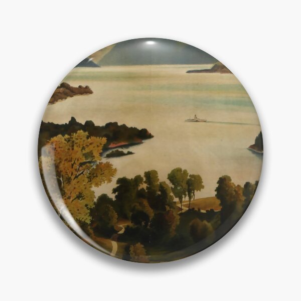 Item preview, retro classic Loch Lomond poster designed and sold by CorasPosters.