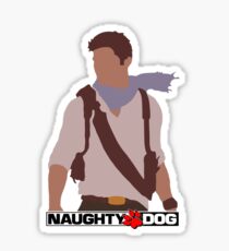 Uncharted 3 - Minimalist Drawing Sticker