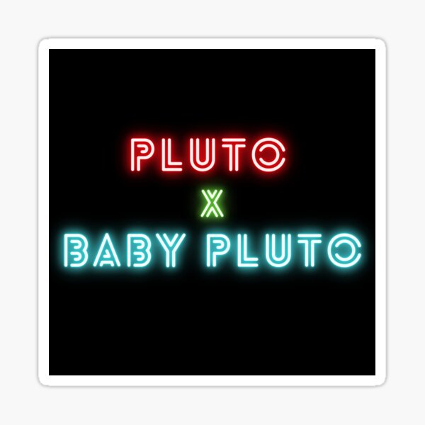 PROMO of 5 Baby Pluto x Louis Vuitton stickers