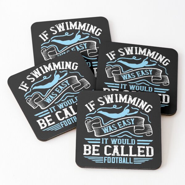 Item preview, If Swimming Was Easy, It Would Be Called Football designed and sold by GoodVibeDesign.