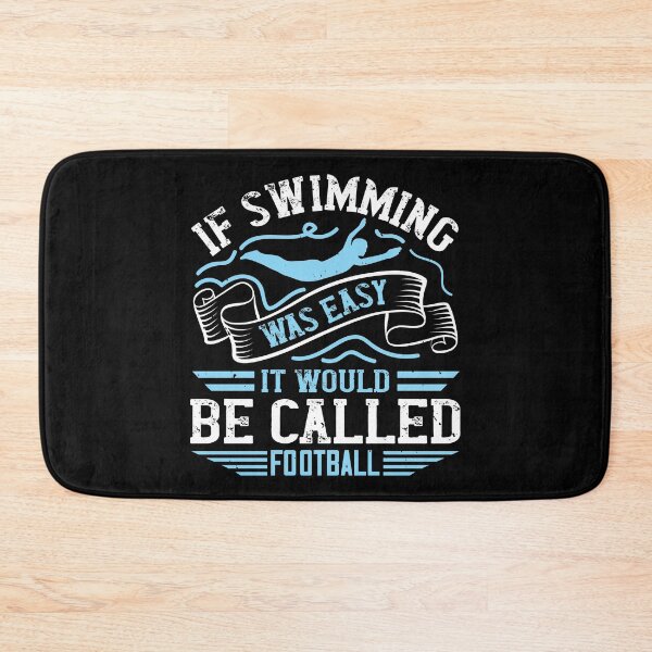 Item preview, If Swimming Was Easy, It Would Be Called Football designed and sold by GoodVibeDesign.