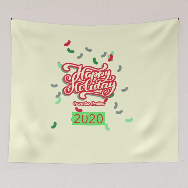 Item preview, Happy Holiday (quarantine Christmas) 2020 designed and sold by HamiltonmagicTs.