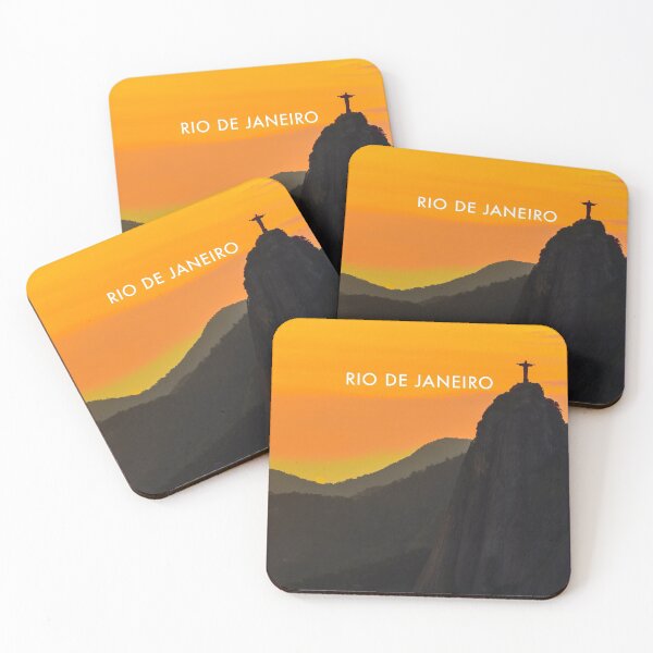 Item preview, Rio de Janeiro Modern Travel Poster designed and sold by travelwitheric.