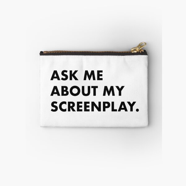 Item preview, Ask Me About My Screenplay designed and sold by scriptblast.