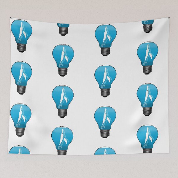 Item preview, Ballena en una bombilla designed and sold by Ilpiccololupo .
