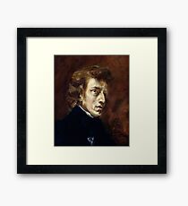 EUGENE DELACROIX, FREDERIC CHOPIN Framed Print