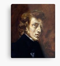 EUGENE DELACROIX, FREDERIC CHOPIN Metal Print