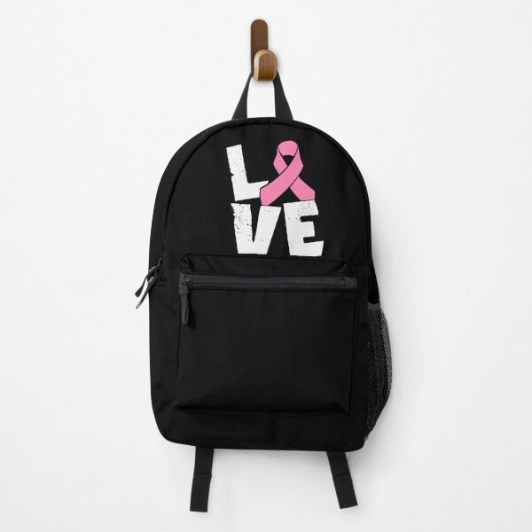 Item preview, Love with pink ribbon against breast cancer designed and sold by mederDESIGNS.