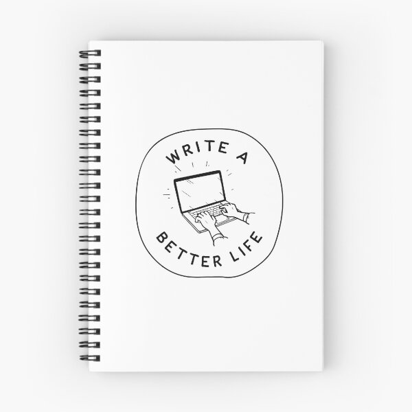 Item preview, Write a Better Life (Handrawn Circle) designed and sold by scriptblast.
