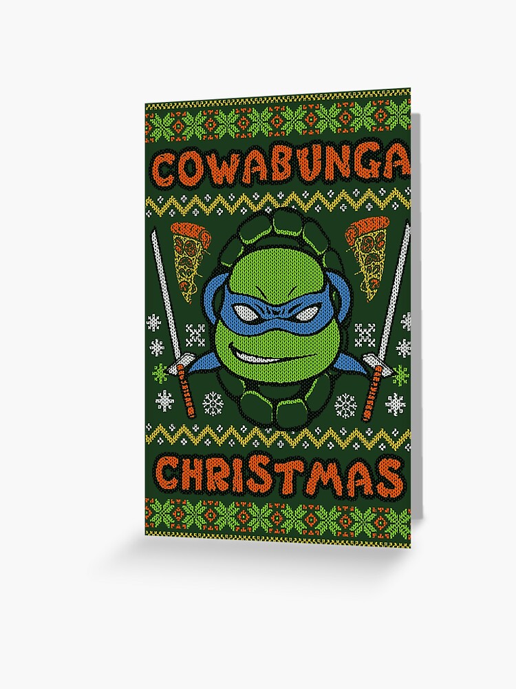 Green Greetings TMNT Christmas Sweater - S