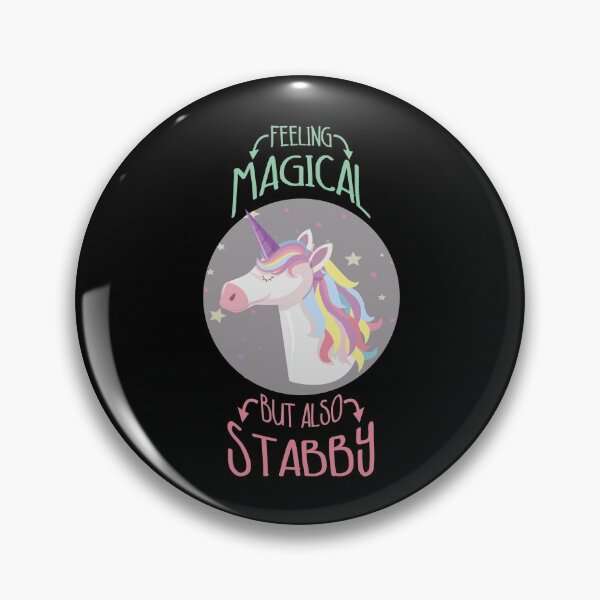 Item preview, Feeling magical but also stabby designed and sold by YAHIA-14.