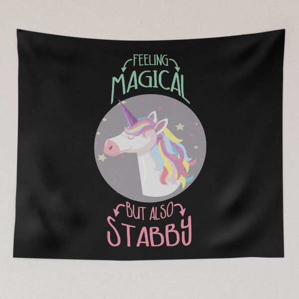 Item preview, Feeling magical but also stabby designed and sold by YAHIA-14.