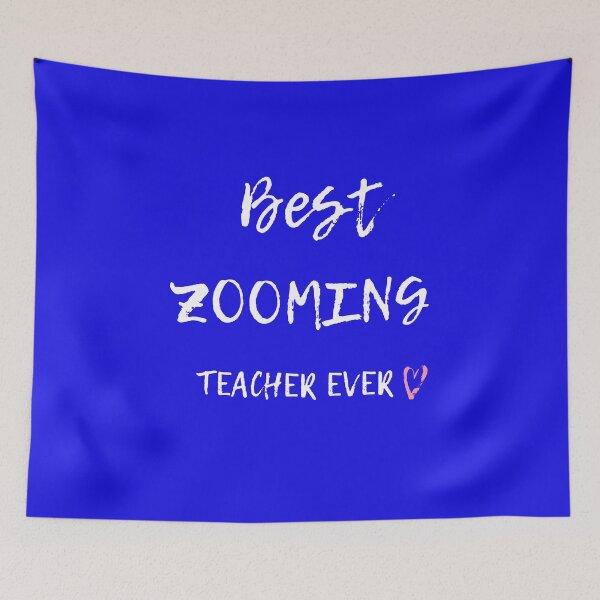 Item preview, Best Zooming teacher ever Funny Zoom Teacher gift ideas designed and sold by GmolahUnlimited.