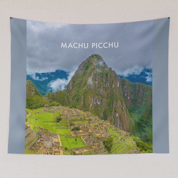 Item preview, Machu Picchu Modern Travel Poster designed and sold by travelwitheric.