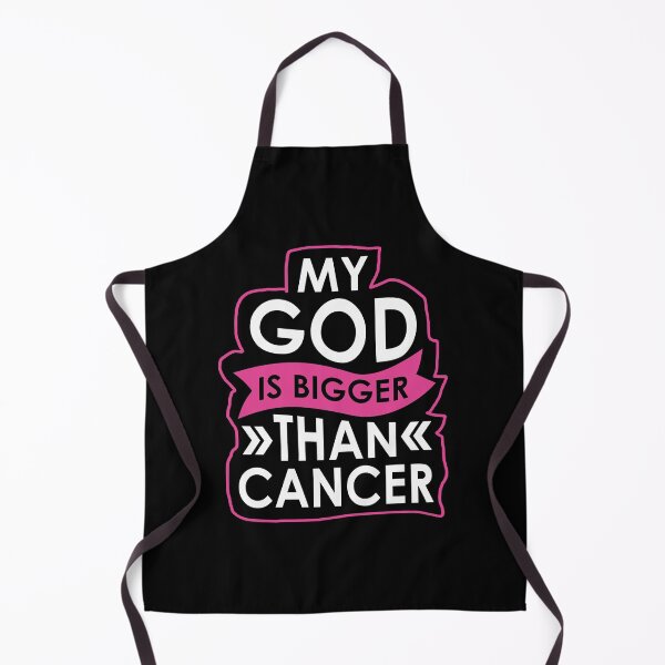 Item preview, My God is bigger than cancer for breast cancer patients designed and sold by mederDESIGNS.