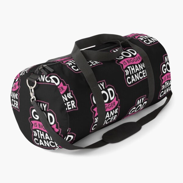 Item preview, My God is bigger than cancer for breast cancer patients designed and sold by mederDESIGNS.