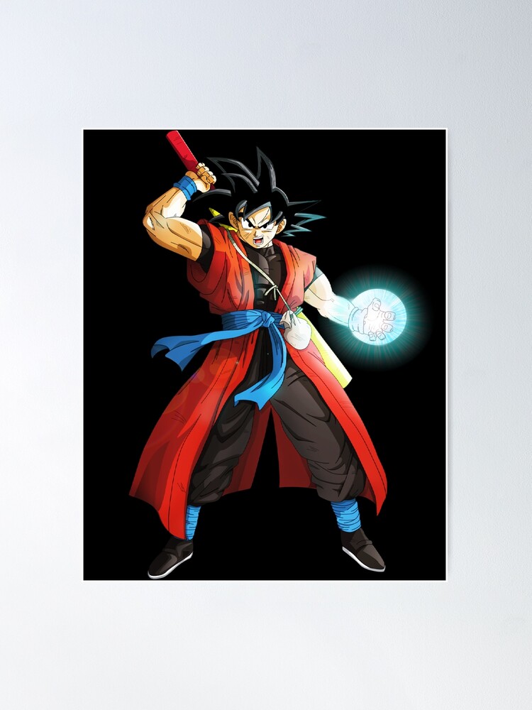 Son Goku SSJ3 Blue Poster by matthieu jouannet