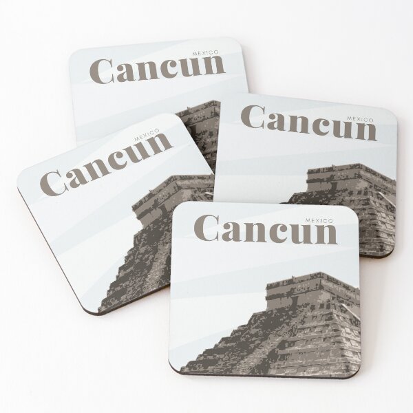 Item preview, Mayan Pyramid Cancun Mexico designed and sold by TheJoeyStudio.