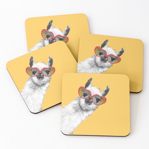 Item preview, Fashion Hipster Llama with Glasses designed and sold by bignosework.