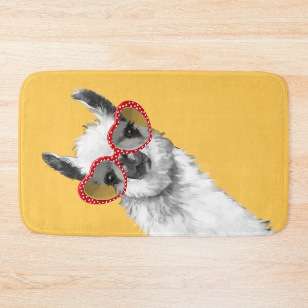 Item preview, Fashion Hipster Llama with Glasses designed and sold by bignosework.