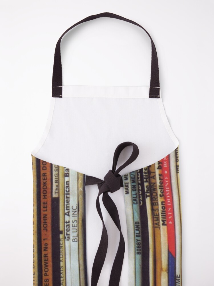 Alternate view of Vinyl records Apron