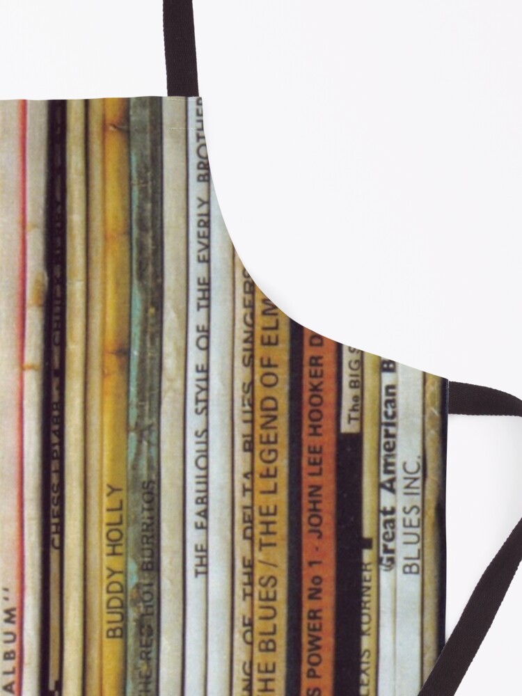 Alternate view of Vinyl records Apron