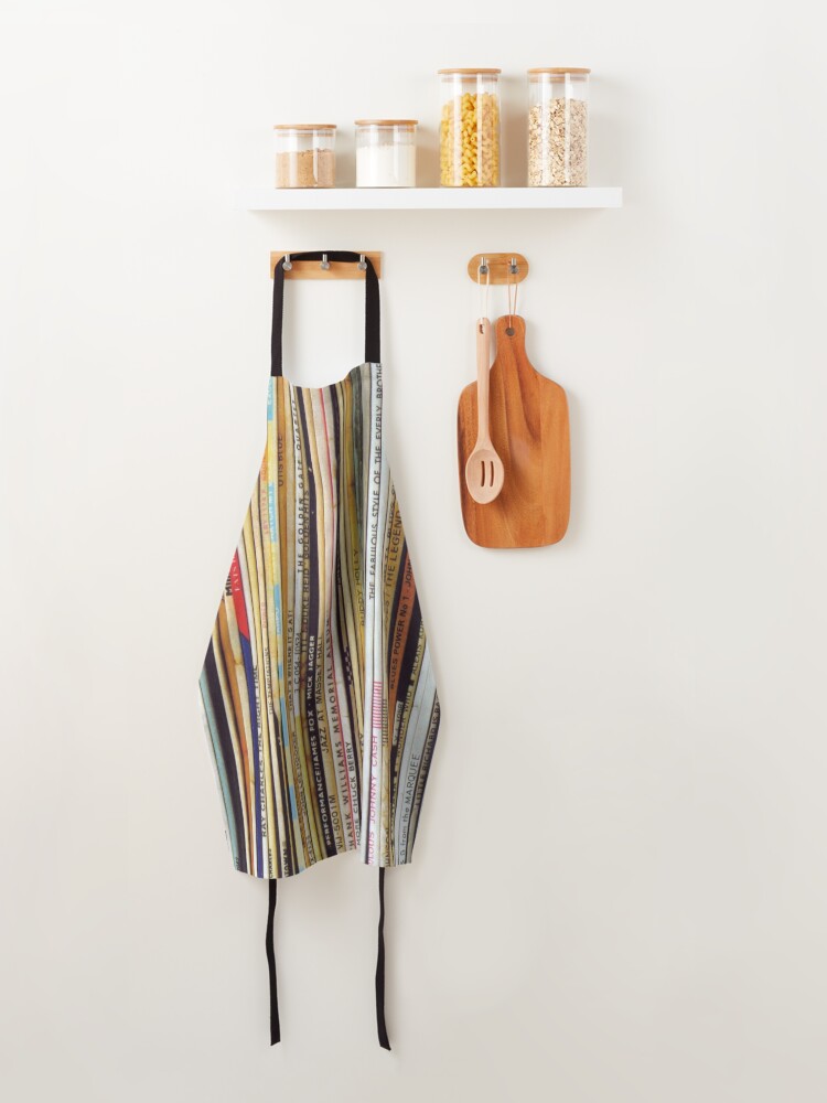 Alternate view of Vinyl records Apron