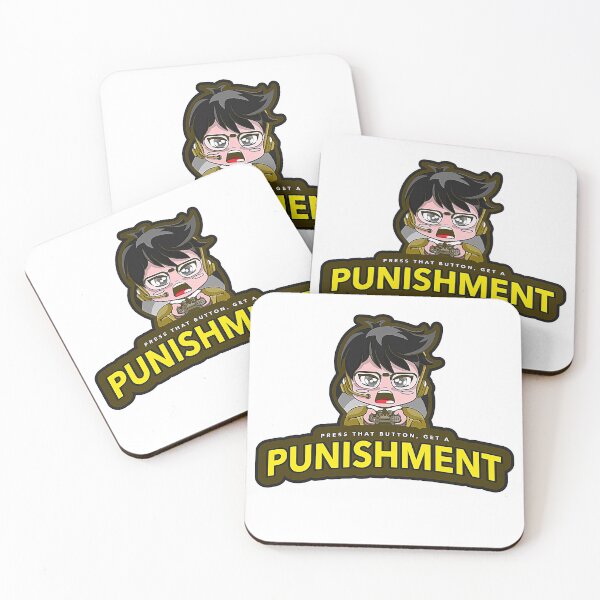 Item preview, Press that button, get a Punishment (gaming nerd) designed and sold by HamiltonmagicTs.