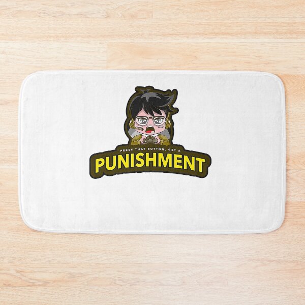 Item preview, Press that button, get a Punishment (gaming nerd) designed and sold by HamiltonmagicTs.