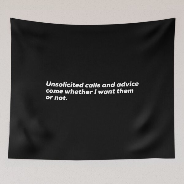 Item preview, Unsolicited Advice designed and sold by So Witcasm ?.