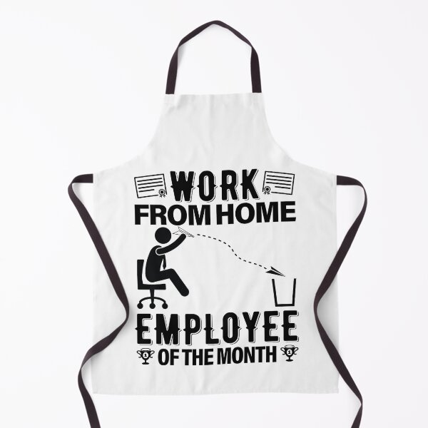 Item preview, Work From Home Employee Of The Month Employed designed and sold by GravitiTees.