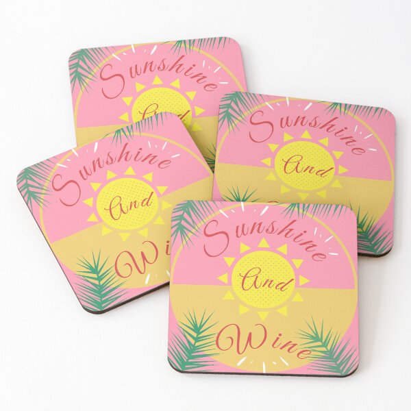 Item preview, Sunshine And Wine Funny designed and sold by dalypdesign.