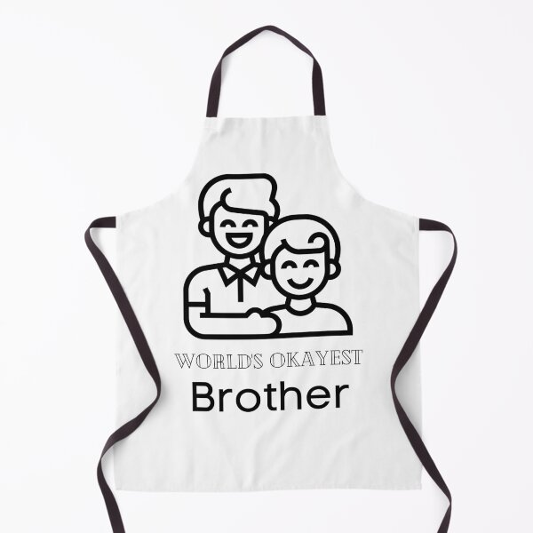 Item preview, WORLD'S OKAYEST BROTHER designed and sold by Ashalcheema.
