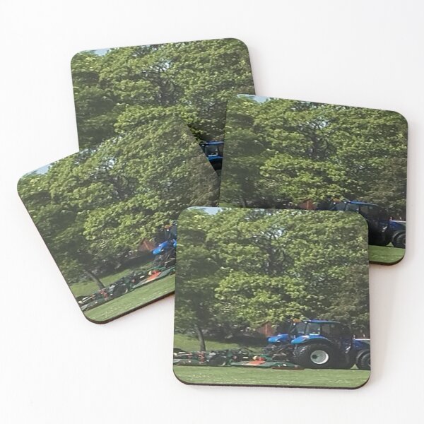 Item preview, Blue Tractor In English Park designed and sold by diverseidentity.