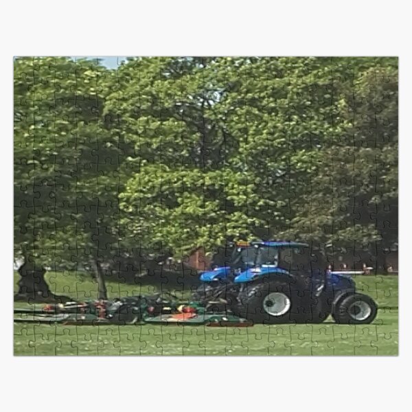 Item preview, Blue Tractor In English Park designed and sold by diverseidentity.