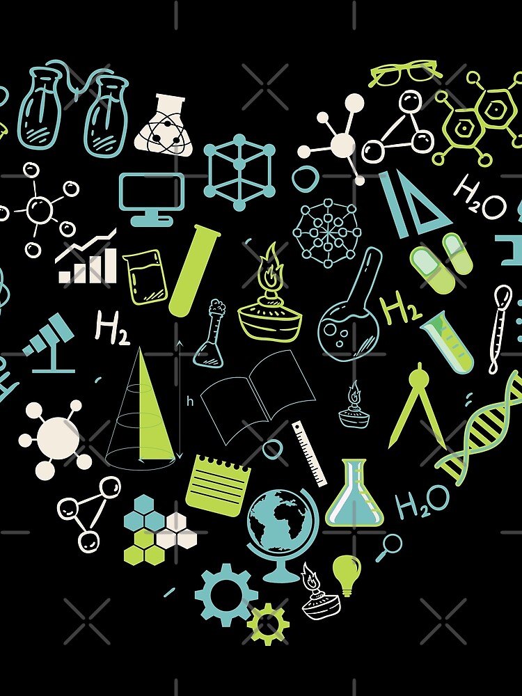 "Chemistry Heart / Chemistry Gift Chemistry Teacher Gift Chemistry