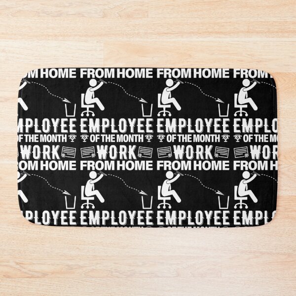 Item preview, Work From Home Employee Of The Month Livelihood designed and sold by GravitiTees.