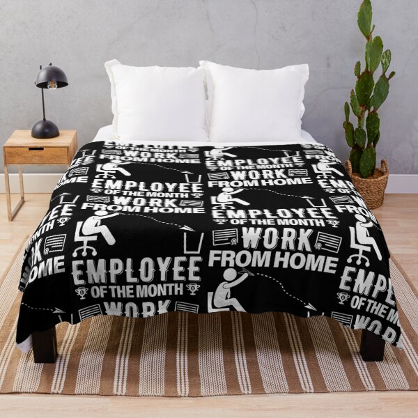 Item preview, Work From Home Employee Of The Month Livelihood designed and sold by GravitiTees.