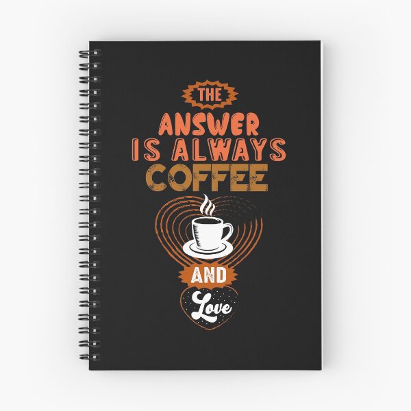 Item preview, The answer is always coffee and luve  designed and sold by shinoshop.