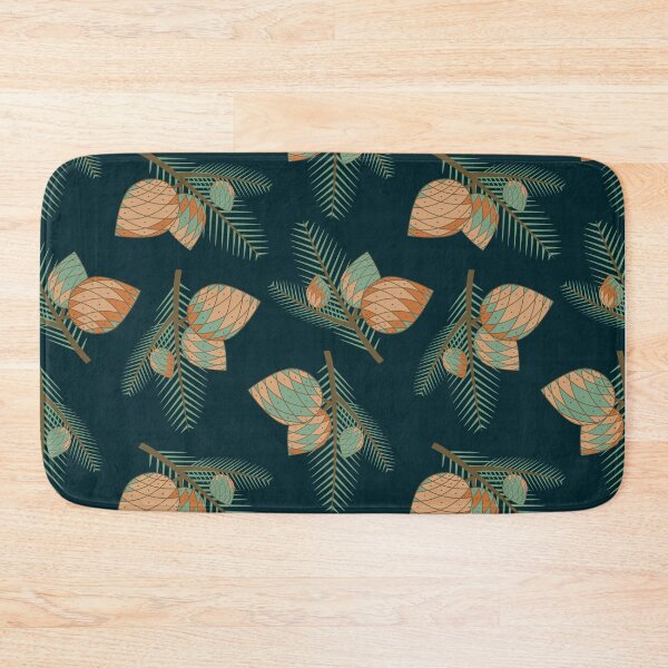 Item preview, Winter Pine Cones Pattern designed and sold by lanolga.