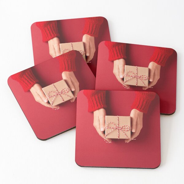 Item preview, Merry Christmas Red Gift Giving Hands designed and sold by Kr-It.