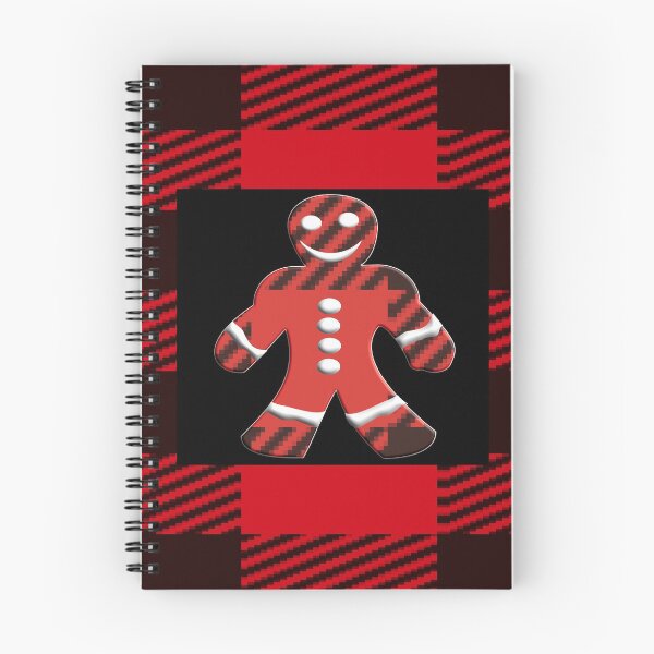 Item preview, CHECKERED PLAID LINE PATTERN WITH A GINGERMAN designed and sold by Ralek.