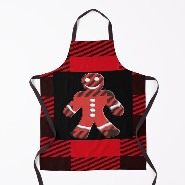 Item preview, CHECKERED PLAID LINE PATTERN WITH A GINGERMAN designed and sold by Ralek.