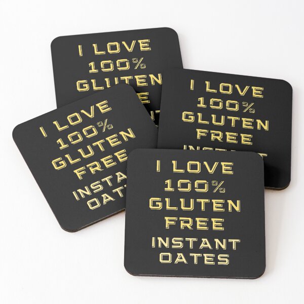 Item preview, I LOVE 100% gluten free oates designed and sold by Delicarte.