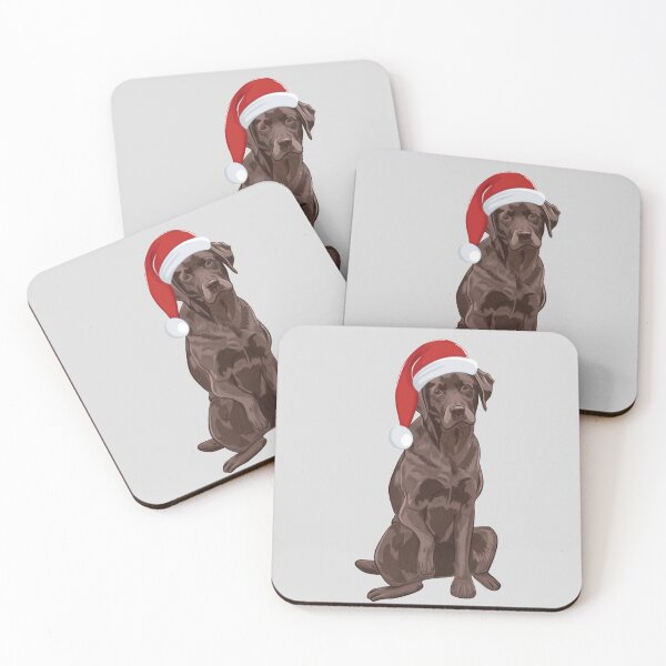 Item preview, Chocolate lab Christmas  designed and sold by SaintsPlace.