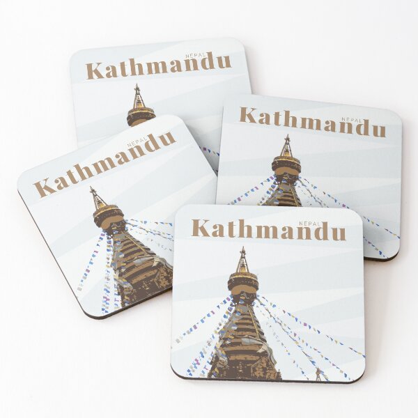 Item preview, Swayambhunath Stupa Kathmandu Nepal designed and sold by TheJoeyStudio.