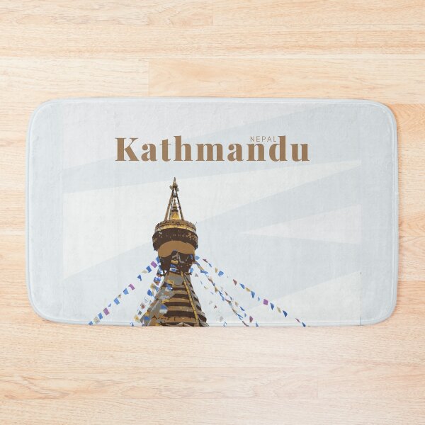 Item preview, Swayambhunath Stupa Kathmandu Nepal designed and sold by TheJoeyStudio.