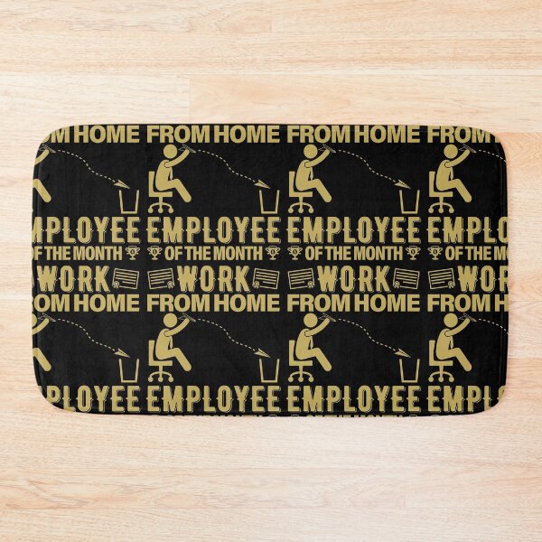 Item preview, Work From Home Employee Of The Month Toil designed and sold by GravitiTees.